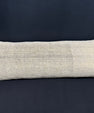 Turkish Hemp Pillow Cushion Natural Beige Cushion Cover 14x40 #30502