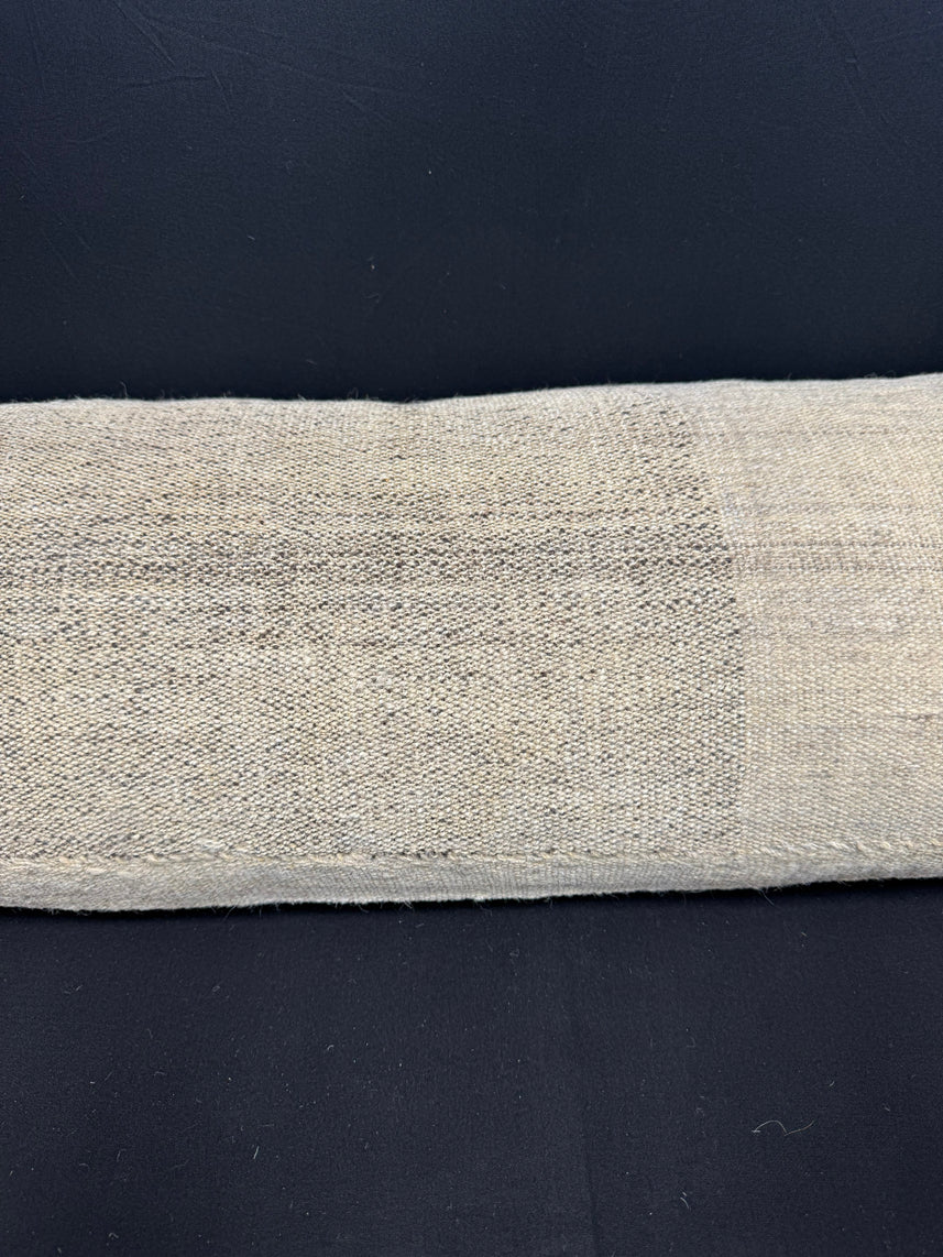Turkish Hemp Pillow Cushion Natural Beige Cushion Cover 14x40 #30502