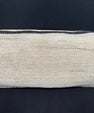 Turkish Hemp Pillow Cushion Natural Beige Black Cushion Cover 14x40 #30500