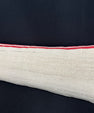 Turkish Hemp Pillow Cushion Natural Beige Red Cushion Cover 14x40 #30516