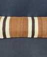 Turkish Hemp Pillow Cushion Natural Beige Brown Cushion Cover 14x40 #30508