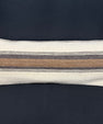 Turkish Hemp Pillow Cushion Natural Beige Brown Cushion Cover 14x40 #30499