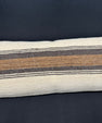 Turkish Hemp Pillow Cushion Natural Beige Brown Cushion Cover 14x40 #30515