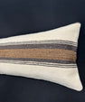Turkish Hemp Pillow Cushion Natural Beige Brown Cushion Cover 14x40 #30515