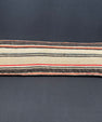 Turkish Hemp Pillow Cushion Natural Beige Black Cushion Cover 14x40 #30519