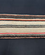 Turkish Hemp Pillow Cushion Natural Beige Black Cushion Cover 14x40 #30519