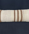 Turkish Hemp Pillow Cushion Natural Beige Brown Cushion Cover 14x40 #30439