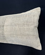 Turkish Hemp Pillow Cushion Natural Beige Cushion Cover 14x40 #30520