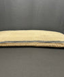 Turkish Hemp Pillow Cushion Natural Beige Black Cushion Cover 14x40 #30433