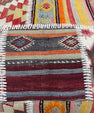 Turkish Kilim Ottoman Pouffe 39"x39"x12" #02-P