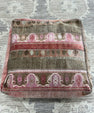 Turkish Kilim Ottoman Pouffe 39"x39"x12" #05-P