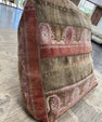 Turkish Kilim Ottoman Pouffe 39"x39"x12" #05-P