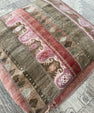 Turkish Kilim Ottoman Pouffe 39"x39"x12" #05-P