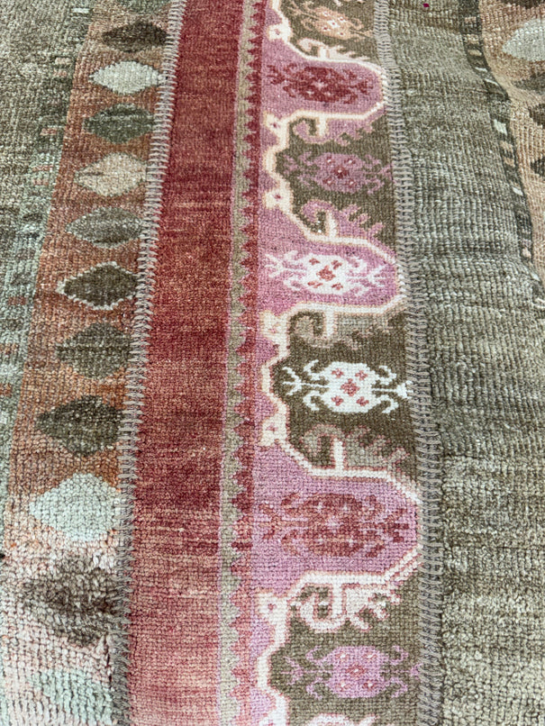 Turkish Kilim Ottoman Pouffe 39"x39"x12" #05-P