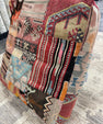 Turkish Kilim Ottoman Pouffe 39"x39"x12" #17-P