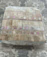Turkish Kilim Ottoman Pouffe 39"x39"x12" #06-P
