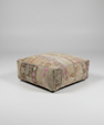 Turkish Kilim Ottoman Pouffe 39"x39"x12" #06-P