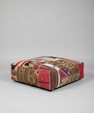 Turkish Kilim Ottoman Pouffe 39"x39"x12" #22-P