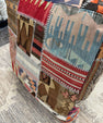 Turkish Kilim Ottoman Pouffe 39"x39"x12" #22-P