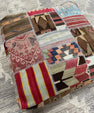 Turkish Kilim Ottoman Pouffe 39"x39"x12" #22-P