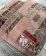 Turkish Kilim Ottoman Pouffe 39"x39"x12" #04-P