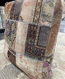 Turkish Kilim Ottoman Pouffe 39"x39"x12" #18-P
