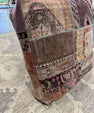Turkish Kilim Ottoman Pouffe 39"x39"x12" #19-P