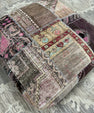 Turkish Kilim Ottoman Pouffe 39"x39"x12" #19-P