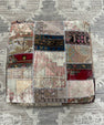 Turkish Kilim Ottoman Pouffe 39"x39"x12" #20-P