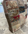 Turkish Kilim Ottoman Pouffe 39"x39"x12" #20-P