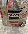 Turkish Kilim Ottoman Pouffe 39"x39"x12" #24-P