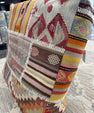 Turkish Kilim Ottoman Pouffe 39"x39"x12" #01-P