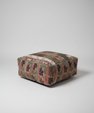 Turkish Kilim Ottoman Pouffe 39"x39"x12" #03-P
