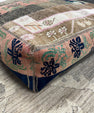 Turkish Kilim Ottoman Pouffe 39"x39"x12" #03-P