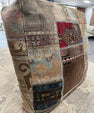 Turkish Kilim Ottoman Pouffe 39"x39"x12" #23-P