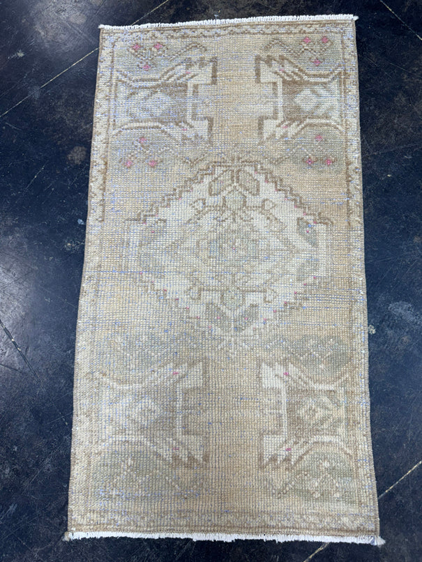 Turkish Yastik Rug 1'7" x 2'11" #23755