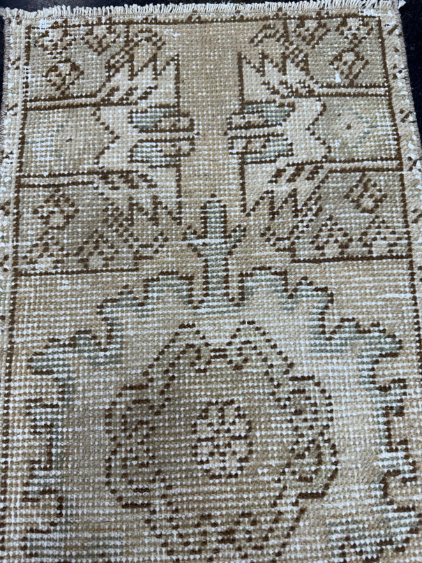 Turkish Yastik Rug 1'4" x 2'9" #23759
