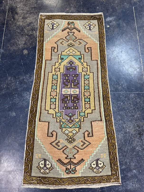 Turkish Yastik Rug 1'6" x 3'7" #23726