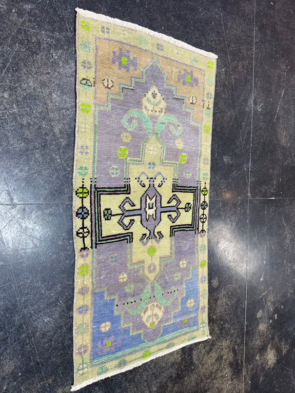 Turkish Yastik Rug 1'6" x 2'11" #23729