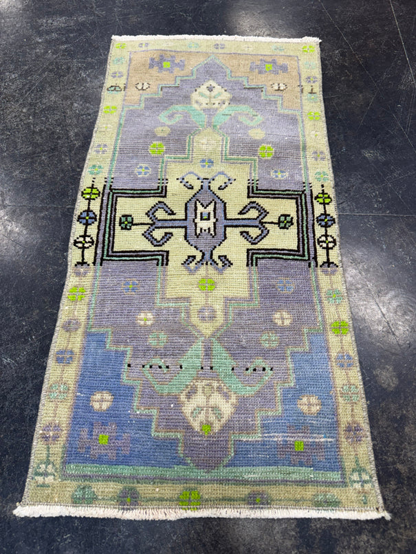 Turkish Yastik Rug 1'6" x 2'11" #23729