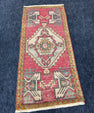 Turkish Yastik Rug  1'7" x  3'7" #23956