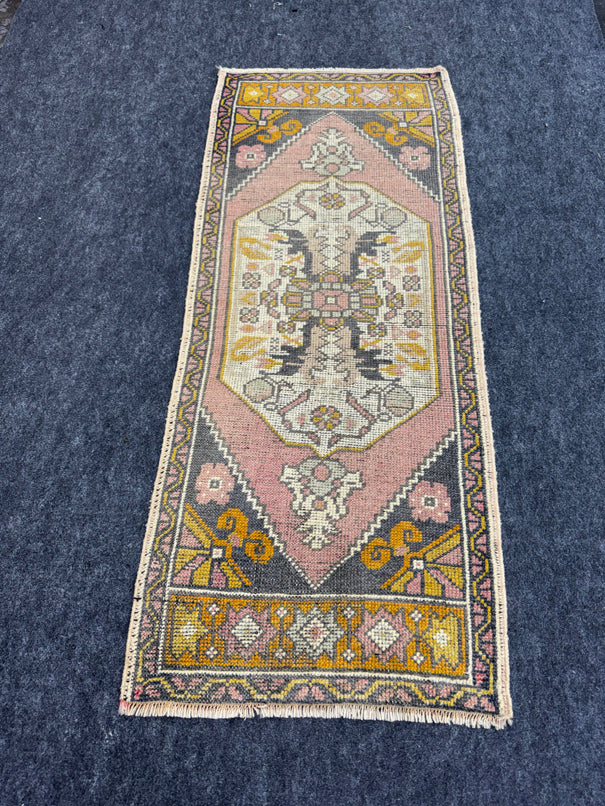 Turkish Yastik Rug  1'9" x  4'1" #23954