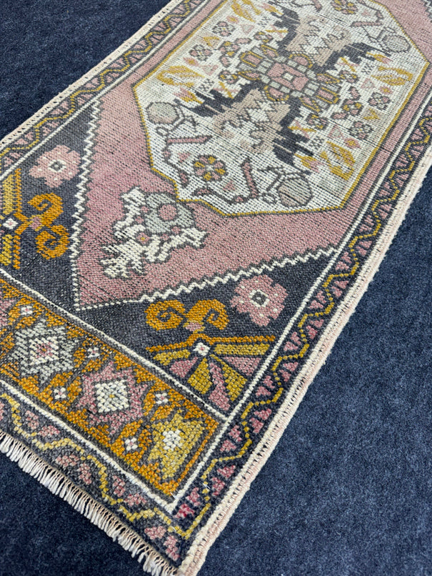 Turkish Yastik Rug  1'9" x  4'1" #23954