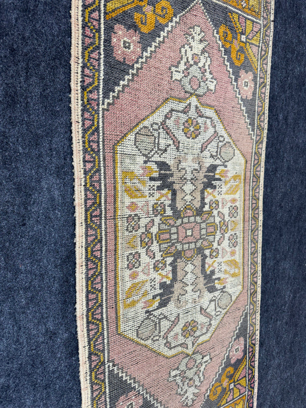 Turkish Yastik Rug  1'9" x  4'1" #23954