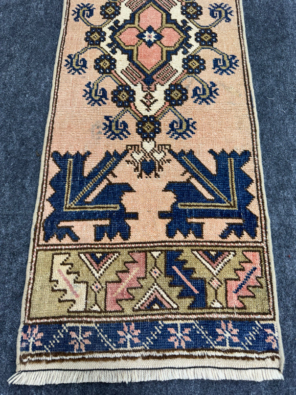 Turkish Yastik Rug  1'5" x 4'5" #23944