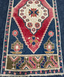 Turkish Yastik Rug  1'10" x 3'9" #23943