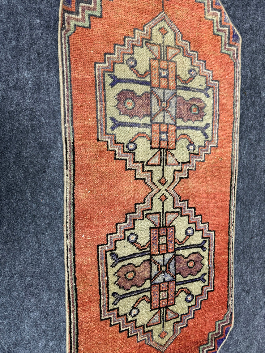 Turkish Yastik Rug  1'9" x  4'9" #23940