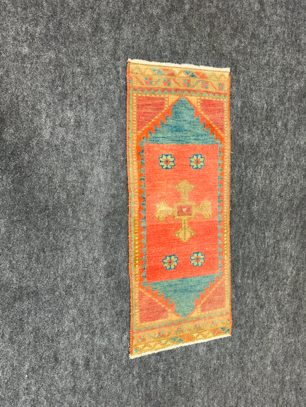 Turkish Yastik Rug  1'2" x  2'10" #23931