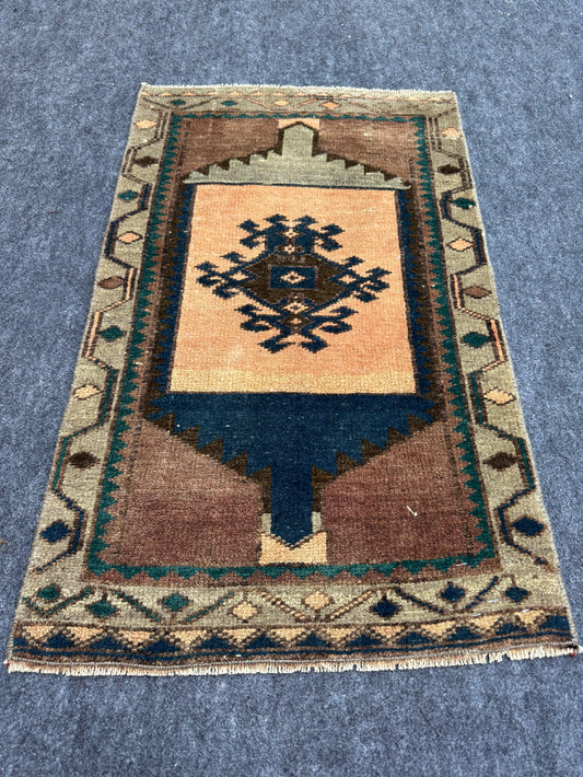 Turkish Yastik Rug 1'9" x  2'9" #23928