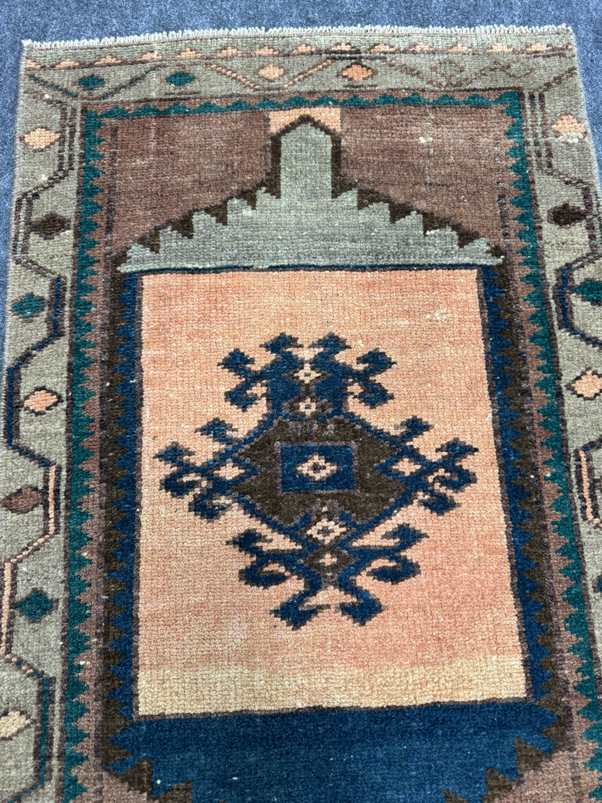 Turkish Yastik Rug 1'9" x  2'9" #23928